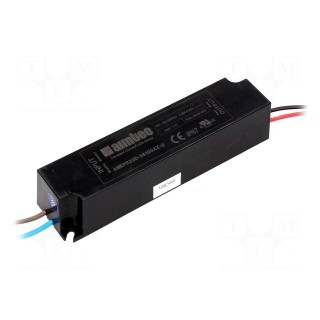 Power supply: switched-mode | LED | 25.2W | 24÷36VDC | 0.7A | 90÷264VAC
