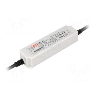 Power supply: switched-mode | LED | 25.2W | 30VDC | 0.84A | 90÷305VAC