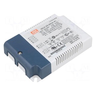 Power supply: switched-mode | LED | 25.2W | 60VDC | 0.42A | 90÷295VAC