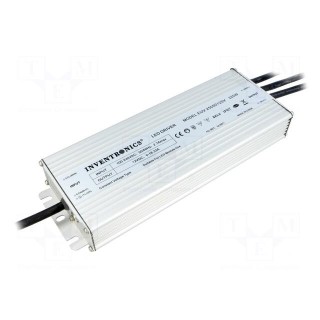 Power supply: switched-mode | LED | 250W | 12VDC | 18.33A | 90÷305VAC