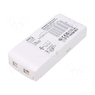 Power supply: switched-mode | LED | 25W | 20÷60VDC | 260÷700mA | OUT: 1