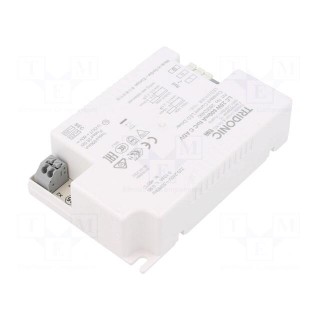 Power supply: switched-mode | LED | 25W | 21.4÷44VDC | 600mA | IP20