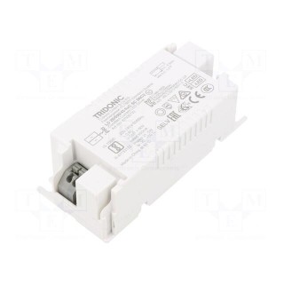 Power supply: switched-mode | LED | 25W | 27÷43VDC | 500mA | 198÷264VAC