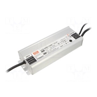 Power supply: switched-mode | LED | 264W | 12VDC | 11÷22A | 90÷305VAC