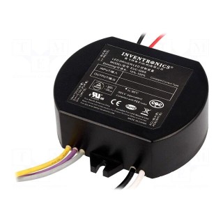 Power supply: switched-mode | LED | 26W | 19÷37V | 700mA | 90÷305VAC