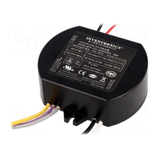 Power supply: switched-mode | LED | 26W | 38÷75V | 350mA | 90÷305VAC