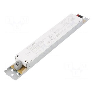 Power supply: switched-mode | LED | 27W | 20÷54VDC | 500mA | 198÷264VAC
