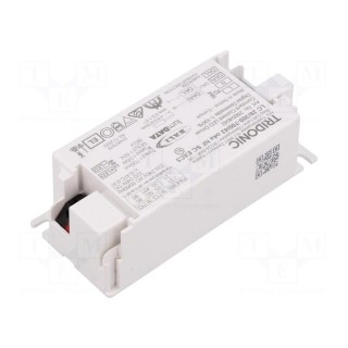 Power supply: switched-mode | LED | 28W | 7.5÷42VDC | 300÷700mA | IP20