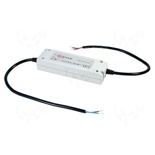 Power supply: switched-mode | LED | 30.24W | 36VDC | 25.2÷36VDC | 0.84A
