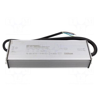 Power supply: switched-mode | LED | 300W | 12.5VDC | 220÷240VAC | 91%