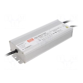 Power supply: switched-mode | LED | 300W | 214÷428VDC | 700mA | IP67