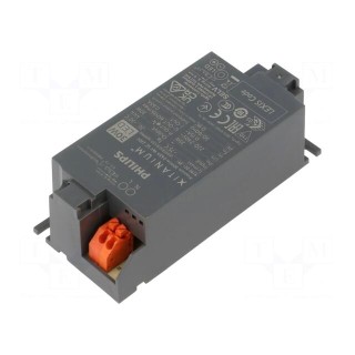 Power supply: switched-mode | LED | 30W | 31÷46VDC | 650mA | 220÷240VAC