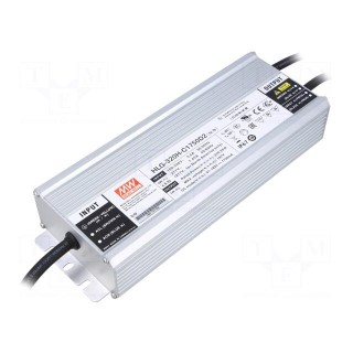 Power supply: switched-mode | LED | 319.2W | 76÷152VDC | 1.75A | IP67