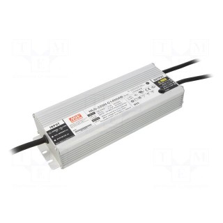Power supply: switched-mode | LED | 320.6W | 114÷229VDC | 700÷1400mA