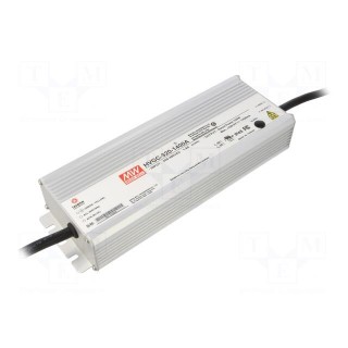 Power supply: switched-mode | LED | 320W | 114.3÷228.6VDC | IP65 | 2kg