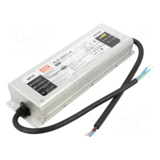 Power supply: switched-mode | LED | 320W | 150÷300VDC | 500÷1400mA