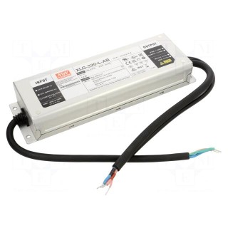 Power supply: switched-mode | LED | 320W | 150÷300VDC | 500÷1400mA