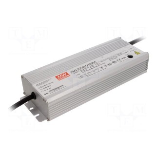 Power supply: switched-mode | LED | 320W | 152÷305VDC | 525÷1050mA