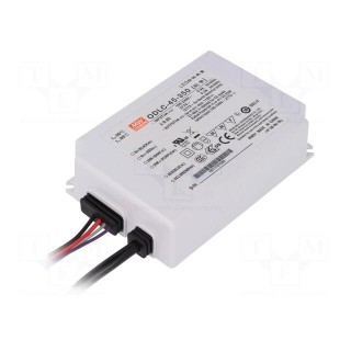 Power supply: switched-mode | LED | 33.25W | 57÷95VDC | 350mA | IP67