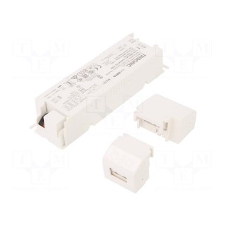 Power supply: switched-mode | LED | 35W | 24VDC | 146÷1453mA | IP20