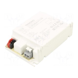 Power supply: switched-mode | LED | 35W | 30÷43VDC | 800mA | 198÷264VAC