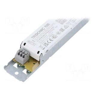 Power supply: switched-mode | LED | 35W | 52÷121VDC | 200÷350mA | IP20