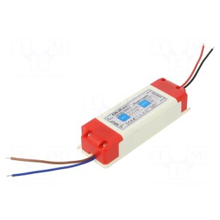 Power supply: switched-mode | LED | 36W | 12VDC | 3A | 220÷240VAC | IP20