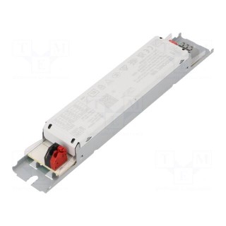 Power supply: switched-mode | LED | 38W | 20÷54VDC | 400÷700mA | IP20