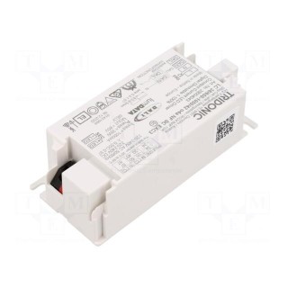 Power supply: switched-mode | LED | 38W | 7.5÷42VDC | 650÷1050mA | IP20