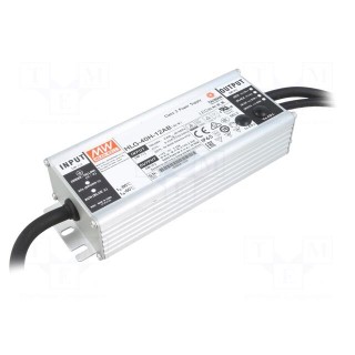 Power supply: switched-mode | LED | 39.96W | 12VDC | 2÷3.33A | IP65