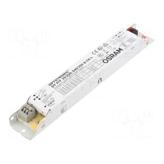 Power supply: switched-mode | LED | 40.3W | 40÷160VDC | 200÷350mA