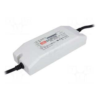 Power supply: switched-mode | LED | 40.3W | 42VDC | 40÷46VDC | 0.96A