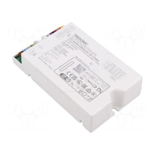 Power supply: switched-mode | LED | 40W | 18÷64VDC | 200÷1050mA | IP20