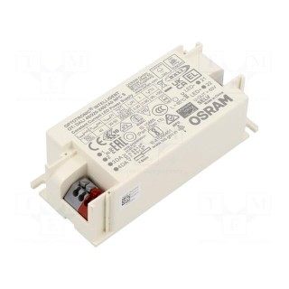 Power supply: switched-mode | LED | 40W | 20÷50VDC | 500mA÷1.05A | IP20