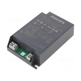 Power supply: switched-mode | LED | 40W | 20÷54VDC | 300÷1050mA | IP20