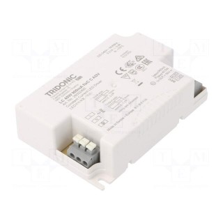 Power supply: switched-mode | LED | 40W | 25÷45VDC | 900mA | 198÷264VAC