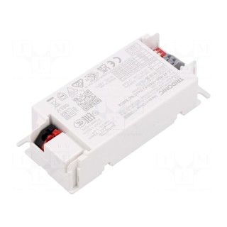 Power supply: switched-mode | LED | 42W | 24÷42VDC | 900÷1050mA | IP20