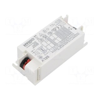 Power supply: switched-mode | LED | 44.1W | 23÷42VDC | 700mA÷1.05A