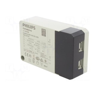 Power supply: switched-mode | LED | 44W | 30÷42VDC | 1050mA | IP20 | 93%