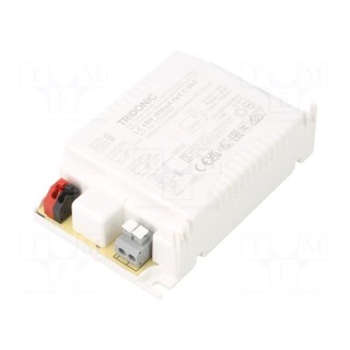 Power supply: switched-mode | LED | 45W | 30÷43VDC | 1050mA | IP20 | LC