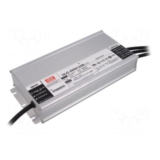 Power supply: switched-mode | LED | 480W | 24VDC | 20A | 90÷305VAC | IP67