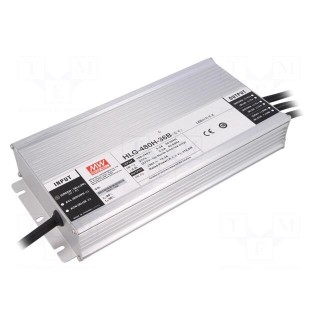 Power supply: switched-mode | LED | 480W | 36VDC | 13.3A | 90÷305VAC