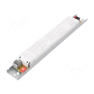 Power supply: switched-mode | LED | 50W | 72÷170VDC | 200÷350mA | OUT: 1