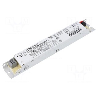 Power supply: switched-mode | LED | 52.5W | 54÷150VDC | 350mA | IP20