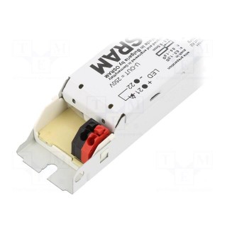 Power supply: switched-mode | LED | 52.5W | 54÷175VDC | 300mA | IP20