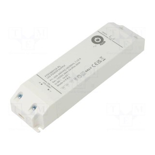 Power supply: switched-mode | LED | 60W | 12VDC | 5A | 220÷240VAC | OUT: 1