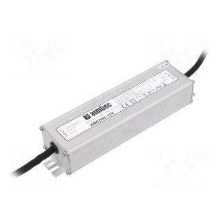 Power supply: switched-mode | LED | 60W | 12VDC | 5A | 90÷295VAC | IP66