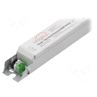 Power supply: switched-mode | LED | 60W | 14÷57VDC | 0÷2000mA