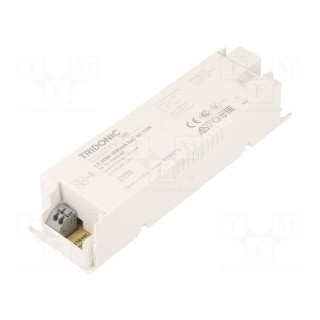 Power supply: switched-mode | LED | 60W | 31÷57VDC | 1050mA | IP20 | LC