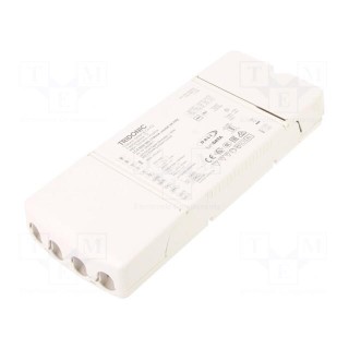 Power supply: switched-mode | LED | 60W | 34÷54VDC | 900÷1750mA | IP20